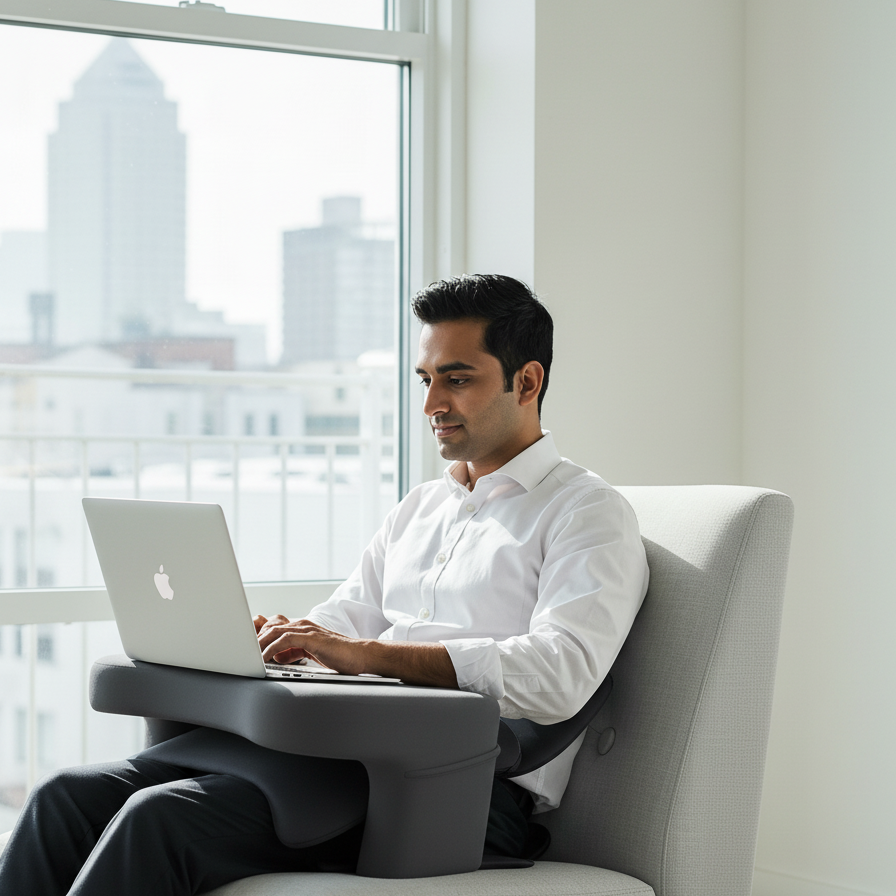 Almohada Multifuncional para trabajar en casa